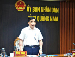 Quảng Nam bàn việc tháo gỡ vướng mắc cho các dự án