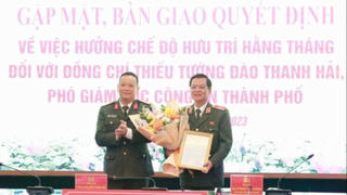 Thiếu tướng Đào Thanh Hải - Phó Giám đốc Công an TP Hà Nội nghỉ hưu
