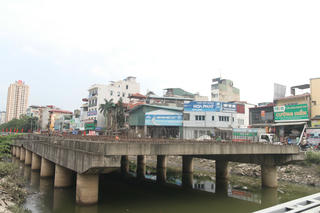 Cầu L3 đường vành đai 2,5 thành bãi sắt hoang sau hơn 10 năm trì trệ