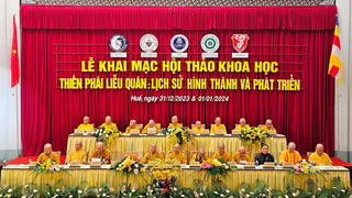Khai mạc hội thảo khoa học về Thiền phái Liễu Quán
