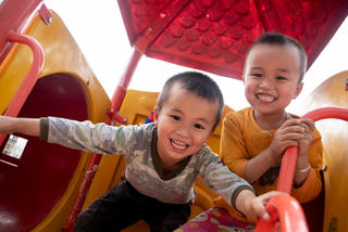 Cuộc sống tại điểm trường mầm non tình thương cheo leo trên đỉnh Hoàng Su Phì