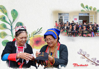 Lưu giữ những đường thêu thổ cẩm cho đời sau