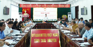 Mặt trận Thái Nguyên phát huy vai trò cầu nối giữa Đảng và nhân dân