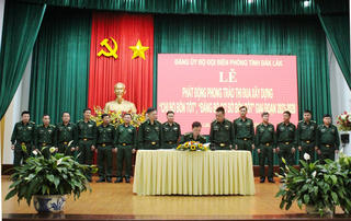 BĐBP Đắk Lắk phát động phong trào thi đua 'Chi bộ bốn tốt, 'Đảng bộ cơ sở bốn tốt'