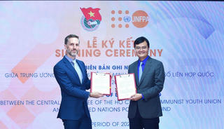 Thúc đẩy hợp tác giữa Trung ương Đoàn và Quỹ Dân số Liên hợp quốc tại Việt Nam