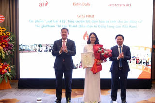 33 tác phẩm được trao thưởng "Những cống hiến thầm lặng"
