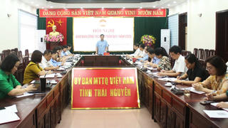 Thái Nguyên: Mặt trận hướng hoạt động về cơ sở