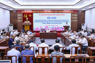 Sửa Hiến pháp 2013: 98,9% ý kiến tán thành trong hệ thống Mặt trận