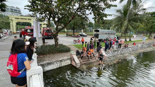 Hà Nội: Bé trai rơi xuống hồ ở Công viên Thống Nhất tử vong