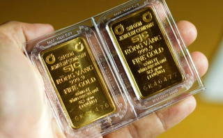 Giá vàng miếng chiều 16/4 đồng loạt giảm