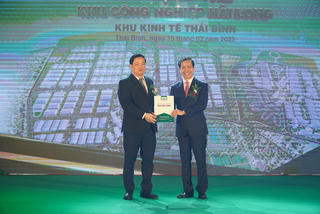 Thái Bình: Khởi công Khu công nghiệp thứ 3 trong Khu kinh tế tỉnh