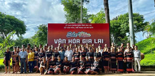 Trình diễn sắc màu văn hóa Gia Lai