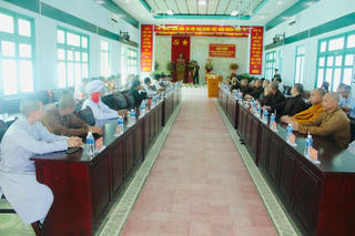 Bình Thuân: Gặp mặt chức sắc các tôn giáo tiêu biểu năm 2022