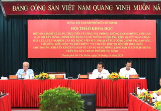 TP HCM thảo luận giải pháp để chống tham nhũng hiệu quả