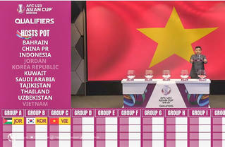 Kết quả bốc thăm Vòng loại U23 châu Á 2024