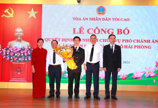 Hải Phòng có tân Phó Chánh án TAND thành phố
