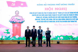 Quảng Ninh: TP Đông Triều sắp xếp cán bộ dôi dư sau sáp nhập