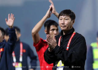HLV Kim Sang Sik: Các cầu thủ đã cố gắng hết mình để chiến thắng