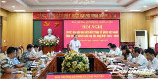 Công bố thời gian diễn ra Đại hội đại biểu MTTQ Việt Nam tỉnh Thái nguyên