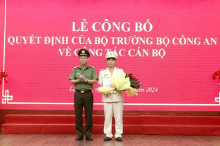 Lạng Sơn có tân Phó Giám đốc Công an tỉnh