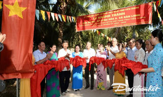 Tiền Giang: Xây 29 cầu giao thông nông thôn giúp người dân