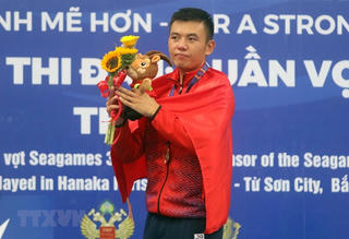  Lý Hoàng Nam bảo vệ thành công tấm Huy chương Vàng SEA Games