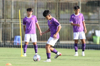 Đội tuyển U18 nỗ lực tập luyện cho giải đấu quan trọng tại Hàn Quốc