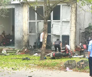 Quảng Ninh: Vụ nổ cơ sở thu mua phế liệu khiến 3 người bị thương