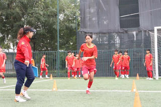 U17 nữ Việt Nam chuẩn bị dự giải giao hữu tại Nhật Bản