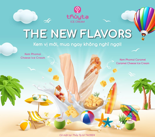 Kem Thủy Tạ ra mắt 2 vị kem mới tại Lễ hội 2024