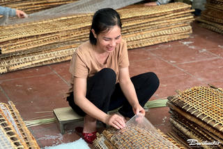 Làng bánh đa nem Ngự Câu tất bật làm hàng Tết