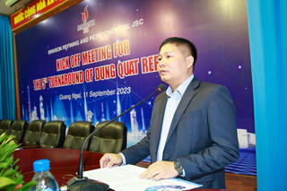 BSR tổ chức lễ khởi động bảo dưỡng tổng thể lần 5 Nhà máy Lọc dầu Dung Quất