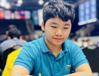 Kỳ thủ Đinh Nho Kiệt giành huy chương Vàng đầu tiên tại giải châu Á