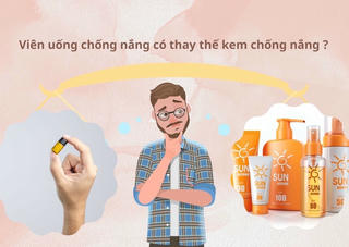 Viên uống có thay thế được kem chống nắng?