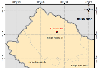 Lai Châu xảy ra động đất mạnh 4,4 độ 