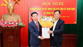Nam Định: Điều động, luân chuyển nhiều vị trí lãnh đạo