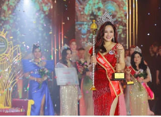 Nguyễn Thị Triều chiến thắng ngôi vị Hoa hậu Doanh nhân Việt Nam Toàn cầu 2024