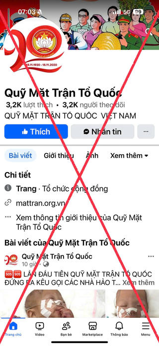 UBTƯ MTTQ Việt Nam cảnh báo lừa đảo mạo danh trên các nền tảng mạng xã hội