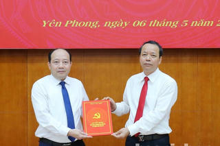 Bắc Ninh: Điều động Chủ tịch thành phố Từ Sơn giữ chức Bí thư huyện Yên Phong