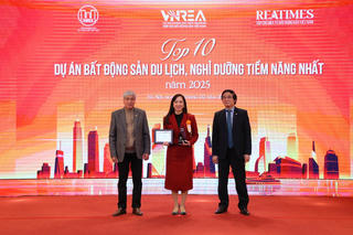 ‏Sun Urban City Hà Nam được vinh danh “Dự án BĐS du lịch, nghỉ dưỡng tiềm năng nhất năm 2025”‏