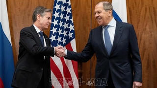Ngoại trưởng Nga, Mỹ điện đàm về Ukraine và quan hệ song phương