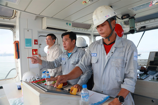 Tổ chức thực tập ứng phó tình huống khẩn cấp tràn, đổ dầu tại cảng xuất sản phẩm