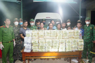 ‘Đánh’ chuyên án QT 324 thu giữ 100kg ma túy tổng hợp