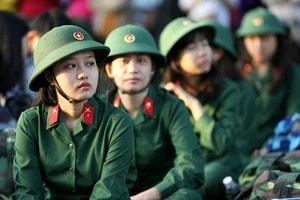 Thí sinh chỉ được đăng ký nguyện vọng 1 vào một trường quân đội