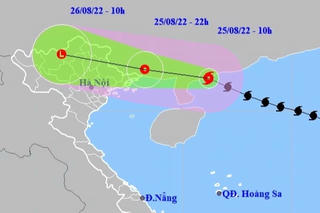 Bắn pháo hiệu cảnh báo tại 14 điểm từ Quảng Ninh - Nghệ An