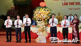 Phiên thứ nhất Đại hội Đại biểu MTTQ Việt Nam tỉnh Thái Nguyên lần thứ XVI