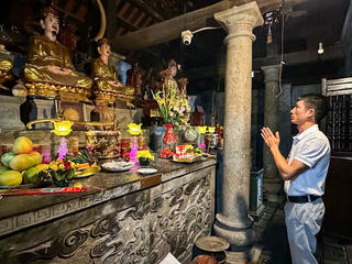 Thăm đền Thái Vi, nơi thờ các vua Trần trên đất cố đô