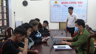 Ngăn chặn nhóm thanh thiếu niên chuẩn bị hung khí giải quyết mâu thuẫn 