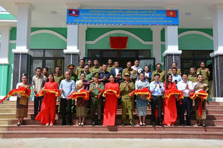 Quảng Nam: Khánh thành và bàn giao công trình nhà làm việc Công an huyện Đắc Chưng 
