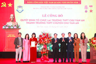 Trường THPT Chu Văn An chỉ tuyển học sinh hệ chuyên từ năm học 2025-2026